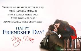 100 funny happy birthday wishes for friends. Happy Friendship Day Wishes For Husband Wife