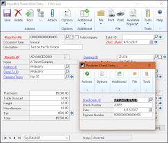 Enter the value of the refund on the cash field. Jo S Did You Know You Can Make Payments On The Fly In Dynamics Gp Microsoft Dynamics Gp Community