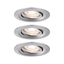 Die idealisierung besteht darin, dass solch ein körper alle auftreffende elektromagnetische strahlung jeglicher wellenlänge vollständig absorbiert. Paulmann No 94295 Einbauleuchte Nova Mini Schwenkbar 3x4w 2 700k Eisen Geburstet 230v Lampen Leuchten Gunstig Kau