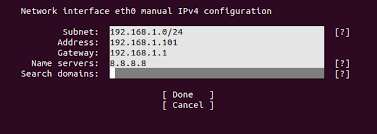 Networking Set Static Ip On Ubuntu Core Ask Ubuntu