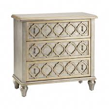 See more ideas about furniture diy, paint furniture, diy furniture. Three Drawer Narrow Accent Chest Hand Painted Metallic Champagne And Silver Finish Drawers Feature Raised Morocc Shabby Chic Dresser Stein World Accent Chest