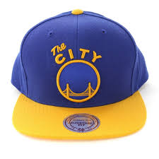 The golden state warriors are an american professional basketball team based in san francisco. Mitchell Ness Golden State Warriors Cap Blau Gelb Burned Sports Burned Sports