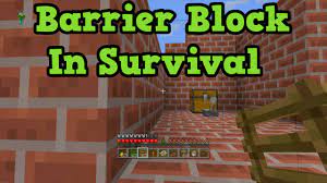 How to easily get command blocks for minecraft console edition : Minecraft Ps4 Xbox One Glitch Barrier Block In Survival Youtube