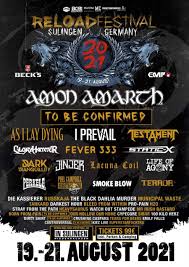 Get a festival overview including artist statistics and setlists. Reload Festival 2021 19 08 2021 3 Days Sulingen Niedersachsen Germany Concerts Metal Calendar