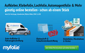 Kreieren sie einen neuen look für ihr auto. Aufkleber Klebefolie Online Bestellen Bei Myfolie Myfolie Com