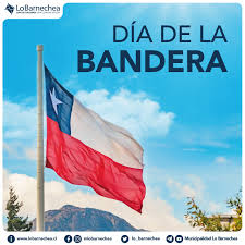 Pero la disposición de los colores y disposiciones legales que crearon y modificaron la bandera. Lo Barnechea Dia De La Bandera Chilena Este 9 De Facebook