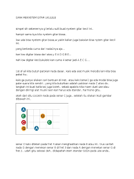 Menyamakan nada ukulele dgn gitar. Cara Menyetem Gitar Ukulele