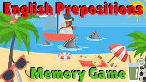 We use 'in' for months and years, 'on' for days and dates, and 'at' for times. Prepositions Memory Game Esl Classroom Games English Prepositions Youtube