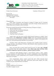 Jika ya, maka ada baiknya membaca artikel ini sampai selesai alex sentosa jaya yang bergerak di bidang distributor peralatan dan perlengkapan komputer. Surat Penawaran Kerjasama Jasa Service Komputer Kumpulan Surat Penting