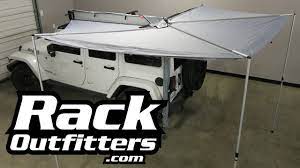 Jeep Wrangler 4 Door With Rhino Rack Foxwing Eco 2 1 Awning By Rack Outfitters Youtube 4 Door Jeep Wrangler Jeep Wrangler Doors Jeep Wrangler