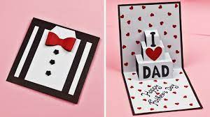 Send a card that's truly personalized and from the heart. Diy Father S Day Greeting Card Idea Easy Pop Up Card For Father S Day Father S Day Card Youtube