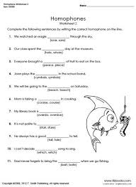 Homophone Worksheets 1 And 2 Homophones Worksheets 2nd Grade Worksheets Homophones