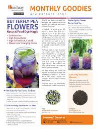 Leadway Monthly Goodies Jan 2017 Butterfly Pea Earl Grey Butterfly Pea Natural Food Dye Butterfly Pea Tea