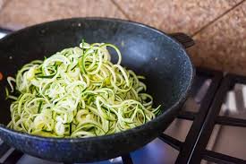 Arrange the zucchini nests in an alternating pattern with the summer squash. Zucchini Noodles Recipe Steamy Kitchen Recipes Giveaways