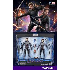And one of the founding members of the avengers. Marvel Legends Avengers Endgame Hawkeye Black Widow Set Shopee Malaysia