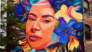 Chicago murals: Caesar Perez's Albany Park mural offers a familiar face,  just as the artist wants