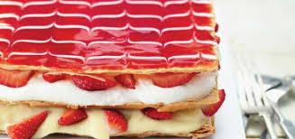 Millefeuille Aux Fraises Recipe Berry Dessert Desserts With Biscuits Food