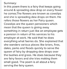 In their gold coats spots you see; William Shakespeare A Fairy Song Poem S Theme Brainly In