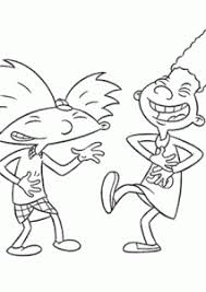 Your child is learning a range of skills and abilities to help them to do well in life. Arnold And Friend Laugh Coloring Pages For Kids Printable Free Hey Arnold