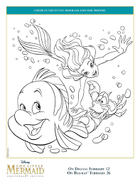 Maybe you would like to learn more about one of these? Ariel And Friends Coloring Page Mama Likes This