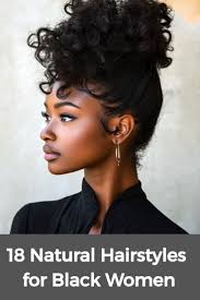 18 Natural Hairstyles for Black Women