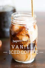 Iced Coffee Recipe Easy Vanilla Iced Coffee Diy Iced Coffee Recipe Icedcoffee Diy Iced Coffee Vanilla Iced Coffee Recipe Easy Vanilla Iced Coffee Recipe