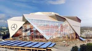 Mercedes Benz Stadium Unveiled As Atlanta Falcons Next Home Atlanta Falcons Stadium Nfl Stadiums New Nfl Stadiums