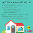 Air Conditioning Maintenance Checklist for Spring and Summer | Hiller