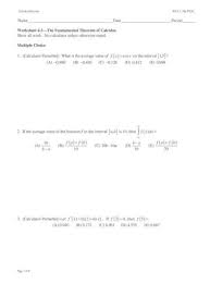 D.graham's list of assignments, worksheets, and calculus bibles. Worksheet 4 3 The Fundamental Theorem Of Calculus Maximus Worksheets Worksheet 4 3 The Fundamental Pdf Document