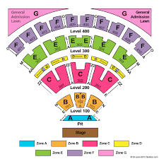 Molson Amphitheatre Seating Chart