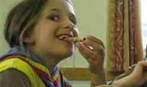 Face of innocence... girl who died with mother and brother