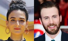 Jenny slate and chris evans. Jenny Slate Joins Chris Evans Family For Christmas