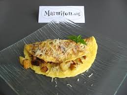 Omelette A La Soubressade Et Au Fromage Recette Soubressade Recette Recette Omelette