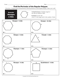 Area of regular polygons quizlet. Find The Perimeter Of The Regular Polygon Worksheet For 4th 6th Grade Lesson Planet