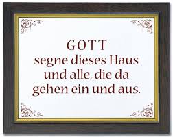 Eine halskette mit dem anhänger gott schütze dich dran gebraucht. Keramikfliese Gott Segne Dieses Haus Keramik Und Wandschmuck Geschenkideen Uljo Christliche Geschenkideen