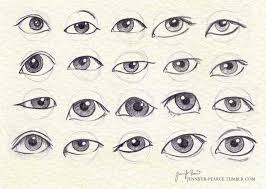 Asian Eye Shapes By Rovanna Cartoon Drawings Eye Illustration Drawings