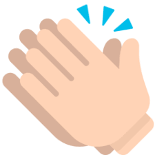 Clapping Hands Sign Emoji In 2020 Clapping Hands Emoji Hand Emoji Emoji