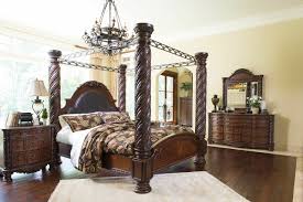 Simple designs and exquisite workmanship are hallmarks of our dressers and ensure that they will remain stylish and functional for decades. The North Shore Dark Brown 9 Pc Dresser Mirror Chest King Poster Bed Nightstand Available At Barnett And Swann In Athens Al