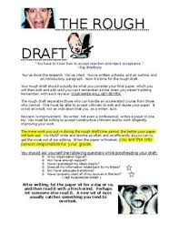 Rough draft example for research paper. Rough Draft Paper Worksheets Teaching Resources Tpt
