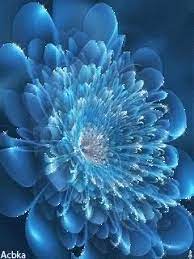 Blue Flower Gif Blue Flower Animation Discover Share Gifs Flowers Gif Flower Art Abstract Wallpaper Backgrounds
