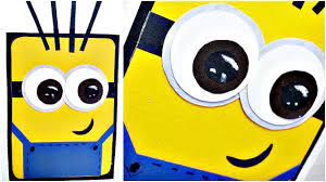 15% off with code hellosavingz. Minion Card Ideas Diy Birthday Cards Tutorial Handmade Card For Birthday Step By Step Youtube
