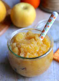 Compote De Pommes Jus D Orange Et Vanille Recette Recette Compote De Pomme Compote De Pomme Jus D Orange