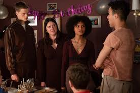 Oscar and Josh have an awful lot of explaining to do, in this first look at  tomorrow's EastEnders. Jasmine's birthday meal with the Slaters turns  explosive, after learning that her boyfriend has