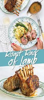 Looking For An Easy Rack Of Lamb Recipe This Beautifully Tender Roast Lamb Rack Is Easy And Quick T Lamb Recipes Roasted Rack Of Lamb Recipe Lamb Chop Recipes