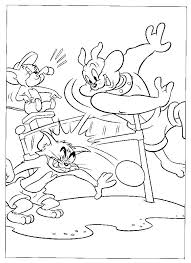 Free Printable Tom And Jerry Coloring Pages In 2020 Cartoon Coloring Pages Coloring Pages Coloring Books