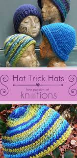 Hat Trick Hats Knotions Crochet Hats Crochet Tutorial