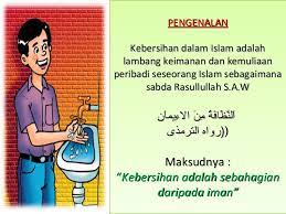 Kebersihan dalam islam adalah topik terutama tetapi sesuatu yang umat bukan muslim tidak mengenali dengan baik. Memperkasa Amalan Kebersihan Dikalangan Masyarakat Maksud Kebersihan