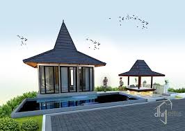 Meski modelnya telah mendapat sentuhan konsep modern tapi nilai seni tradisional yang diperlihatkan masih sangat kental. 5 Contoh Penerapan Rumah Joglo Di Hunian Modern Mewah Dan Antik Rumah123 Com