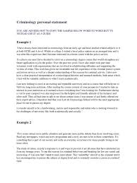 Example of a police statement. Criminology Personal Statement Criminology Victimology