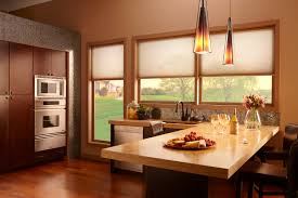 kitchen window treatments, blinds